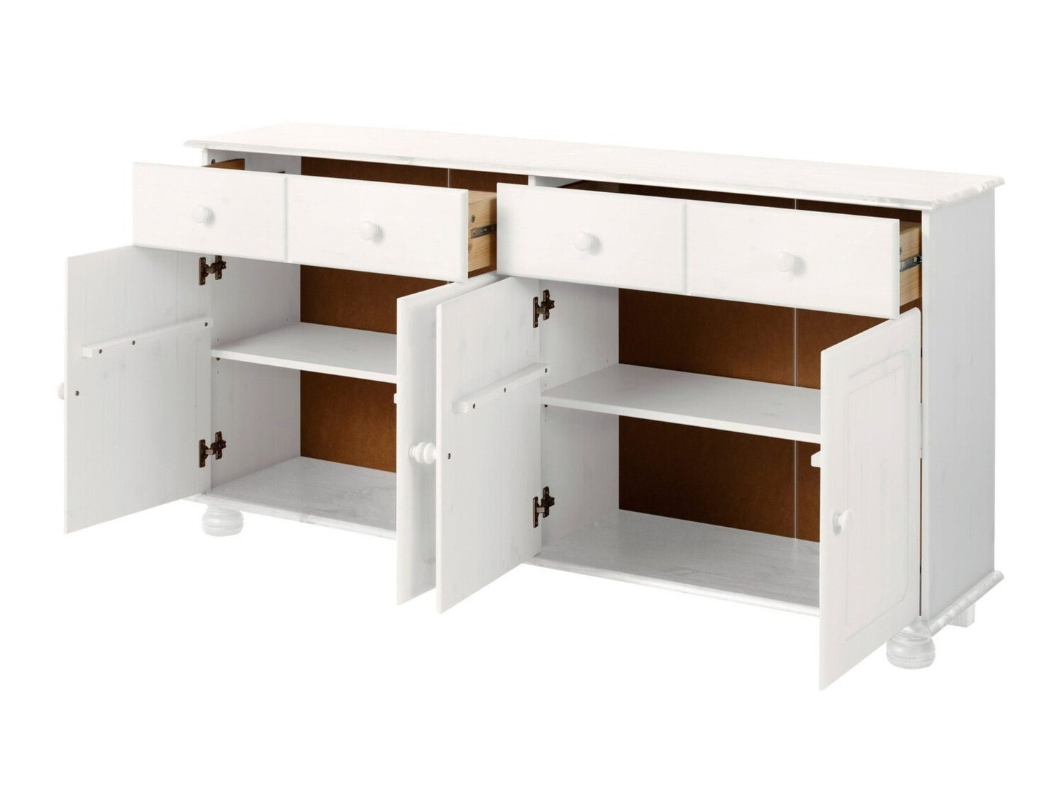 Συρταριέρα Fenlaru 106 (Άσπρο)