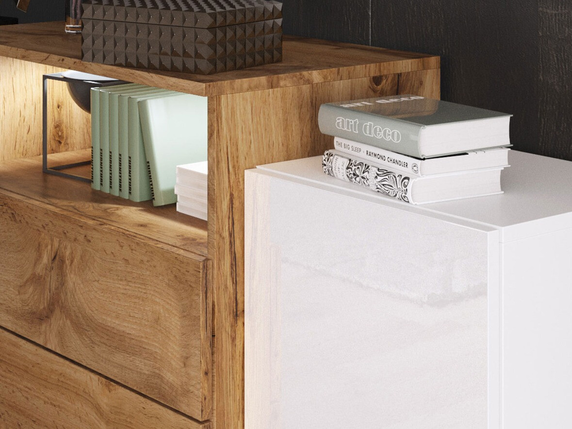 Συρταριέρα Sarasota 127 (Δρυς wotan)