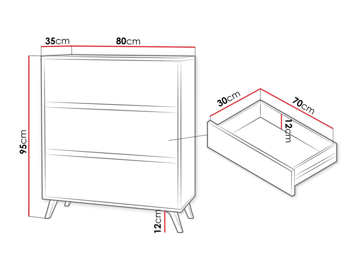 Chest of drawers Mavenoa 101