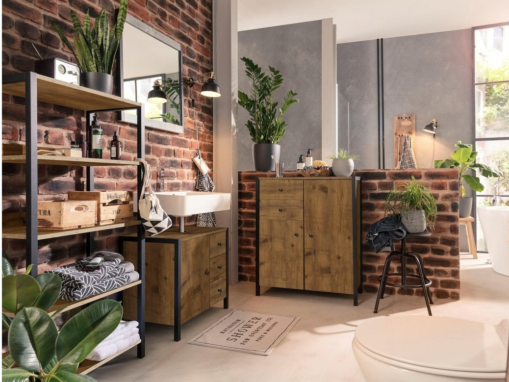 Όρθιο ντουλάπι μπάνιου Larnovo 106