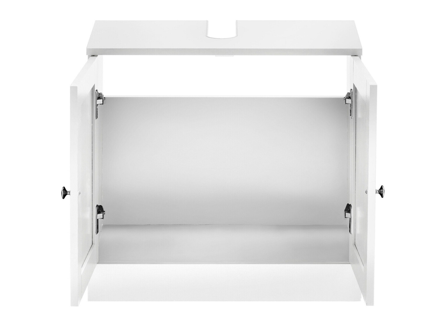 Όρθιο ντουλάπι νιπτήρα μπάνιου Elmvene 106 (Άσπρο)