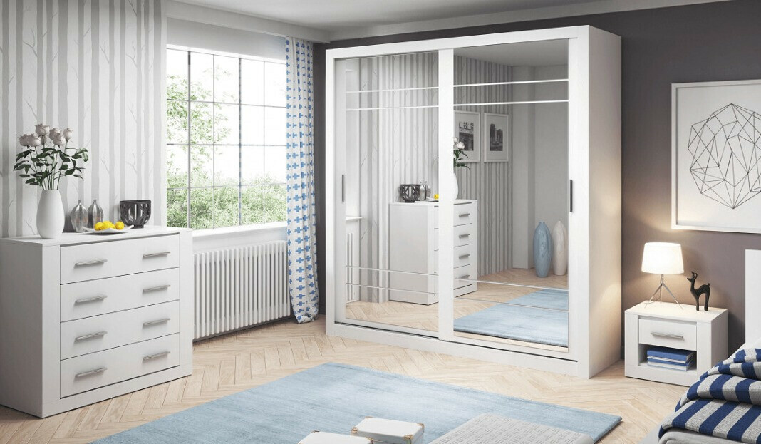 Chest of drawers Fresno 108 (White)