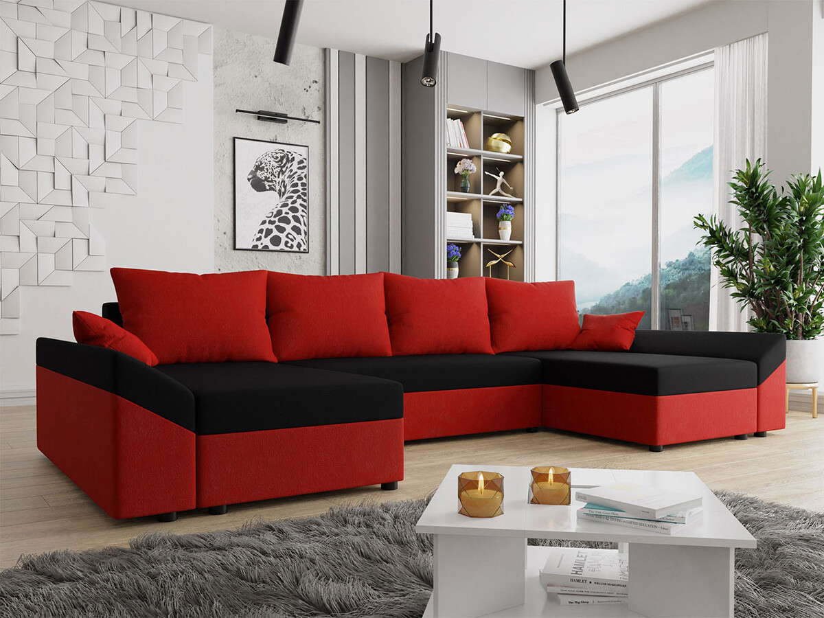 Corner sofa Memphis 105 (Alova 46 + Alova 04)