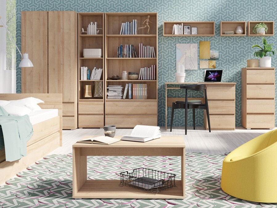 Bookcase Cirdora 102 (Sonoma oak)