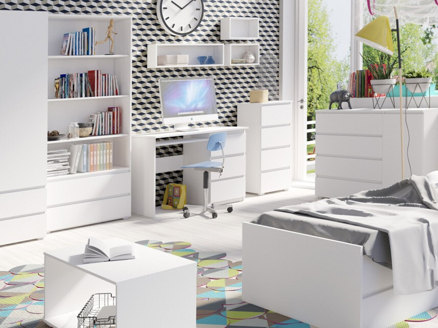 Γραφείο Cirdora 108 (Άσπρο)