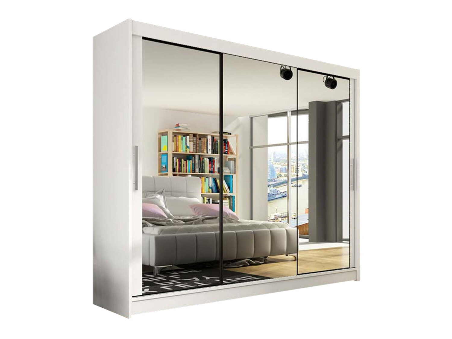 Ντουλάπα Closico Ordo III (Άσπρο)