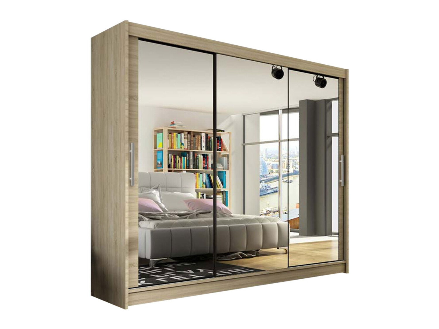 Ντουλάπα Closico Ordo III (Sonoma οξιά)