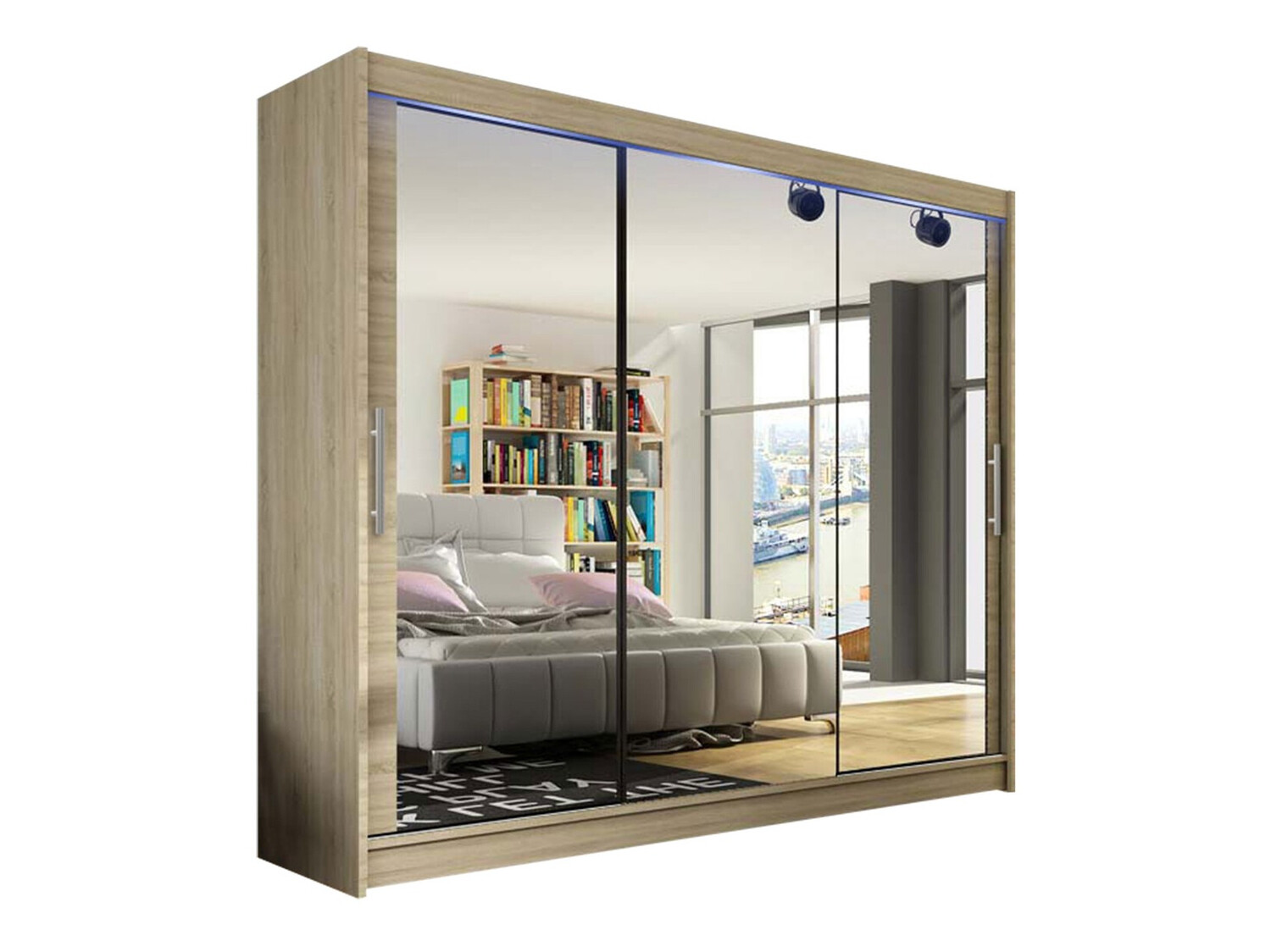 Ντουλάπα Closico Ordo III (Sonoma οξιά)