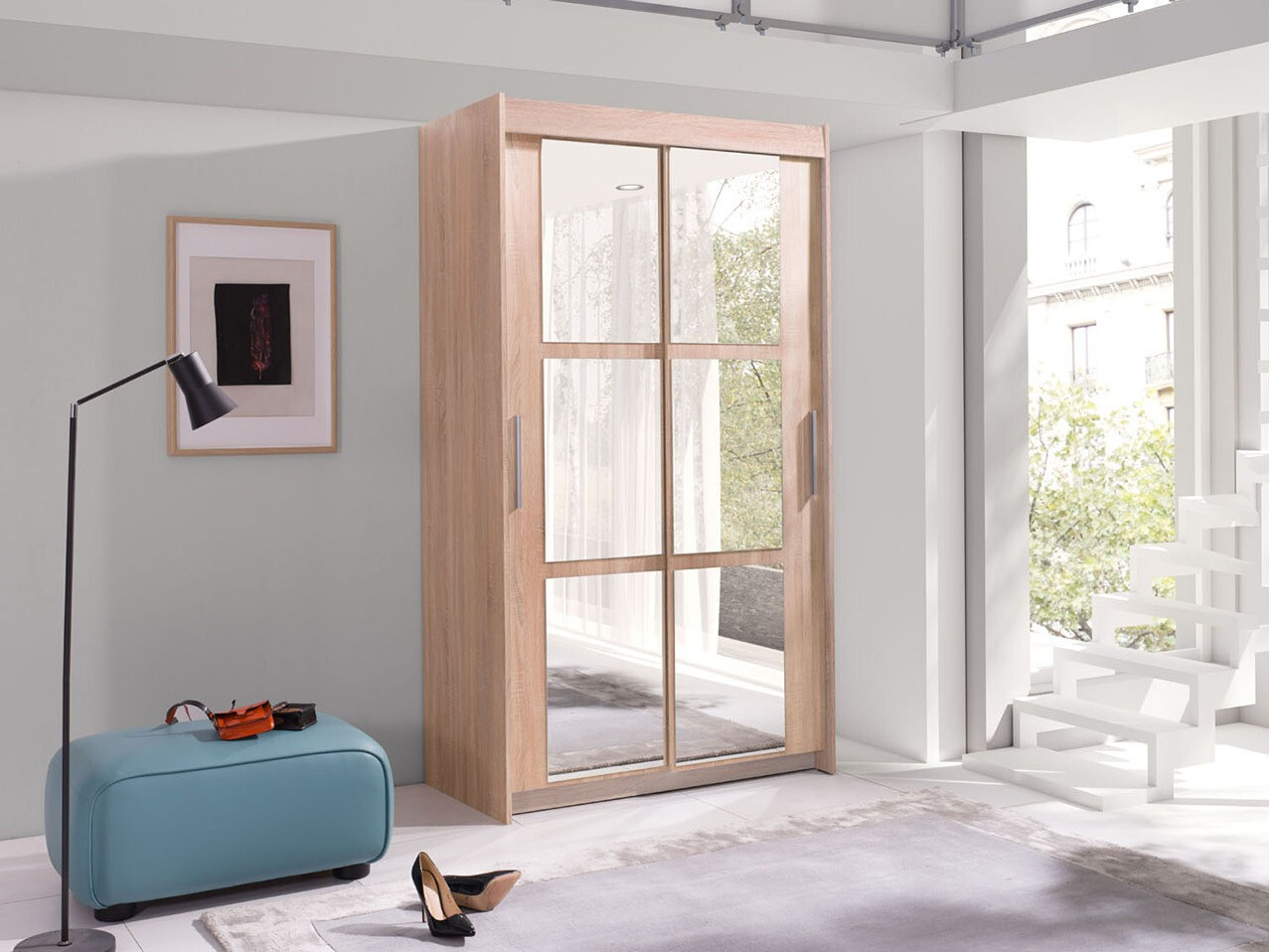 Wardrobe Toledo 101 (Sonoma oak)