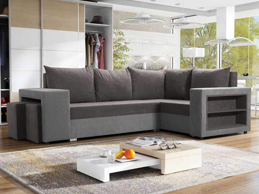 Corner sofa Muncie 103 (Mikrofaza 0014 + Mikrofaza 0027)