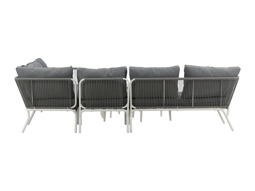 Outdoor furniture set Dallas 1084 (Grey + White)