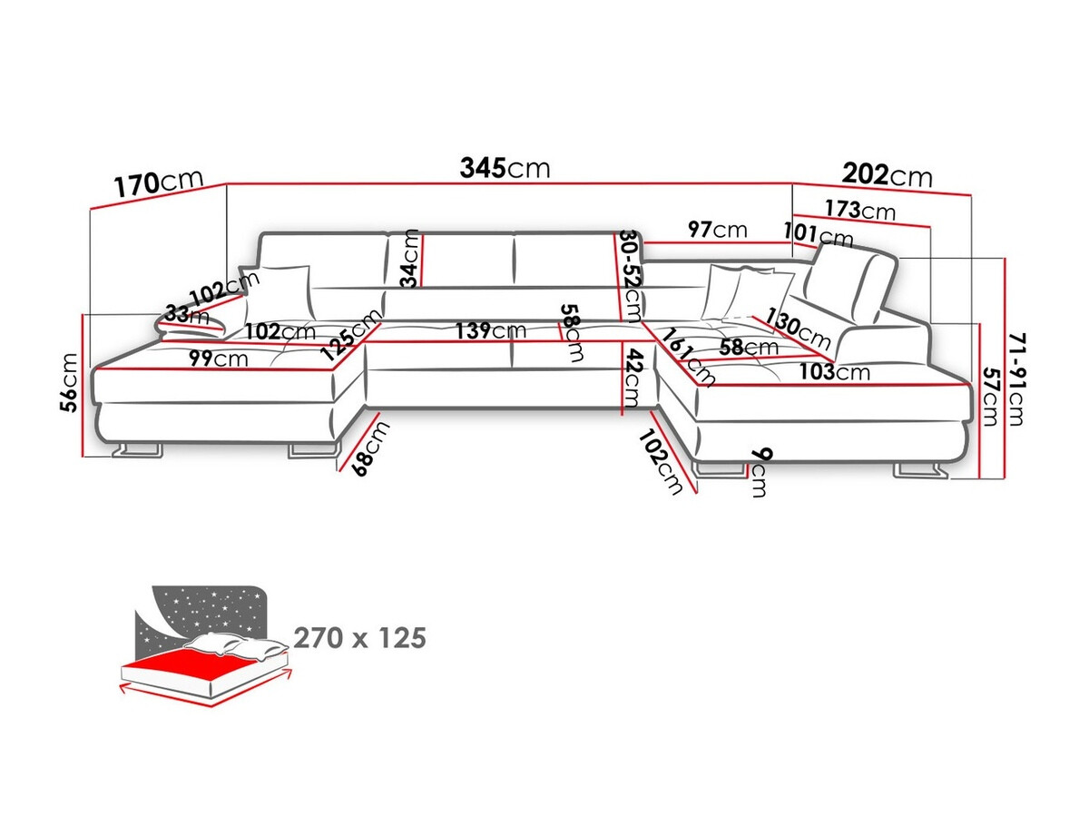 Γωνιακός Καναπές Comfivo 241 (Venus Velvet 2911 + Kenia 796)