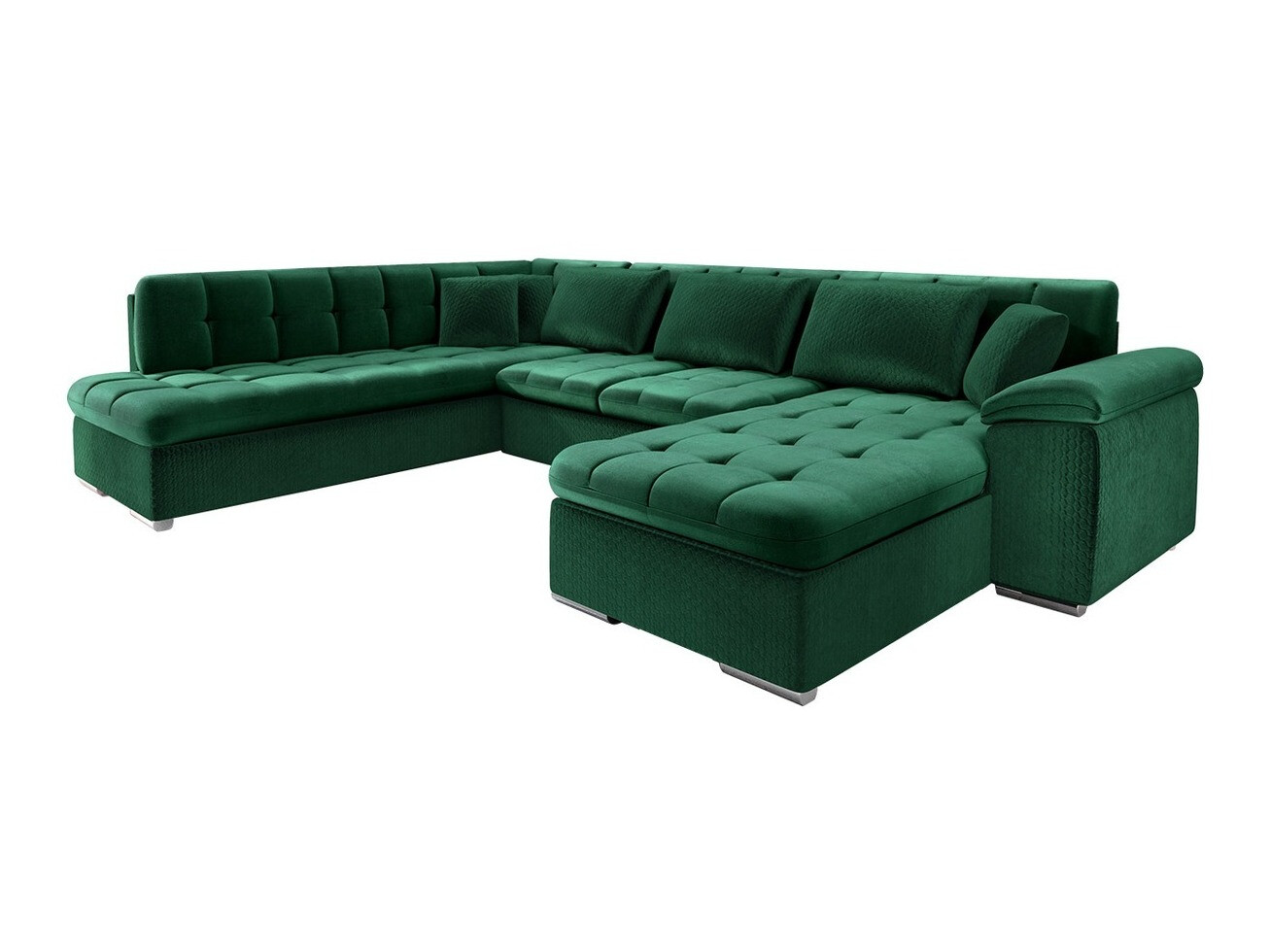 Γωνιακός Καναπές Comfivo Gemma V (Magic Velvet 2225-151 + Venus Velvet 2941)