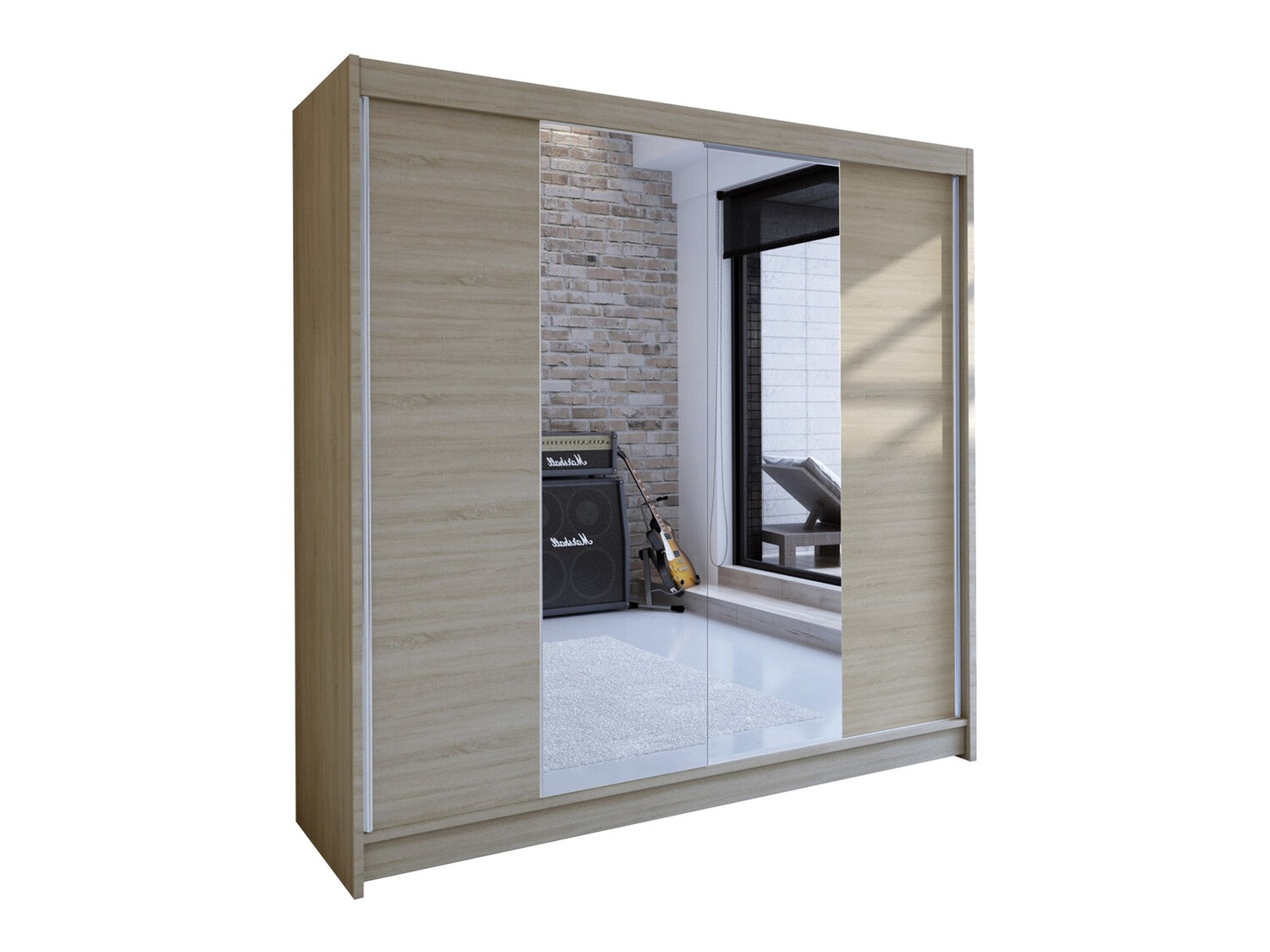 Ντουλάπα Closico Cavaris II (Sonoma οξιά)