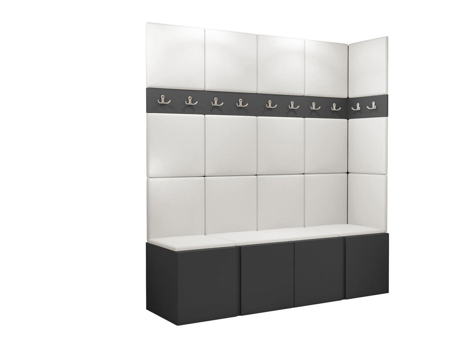 Σετ διαδρόμου Hartford 265 (Γραφίτης)