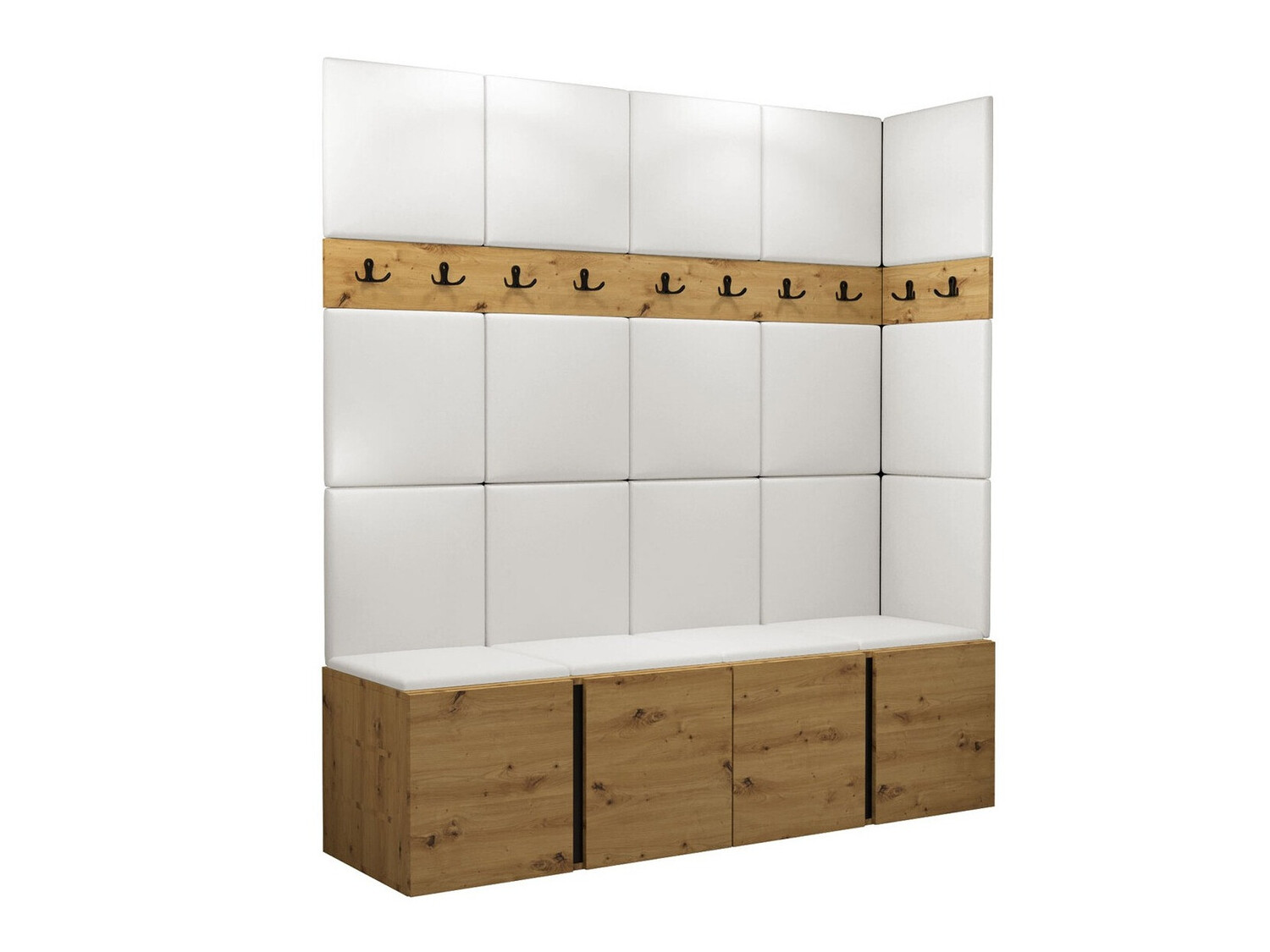 Σετ διαδρόμου Pinis II (Artisan βελανιδιά)