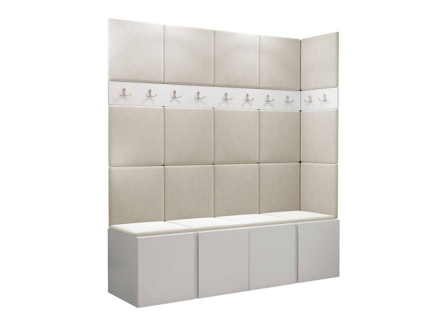 Σετ διαδρόμου Pinis II (Άσπρο)