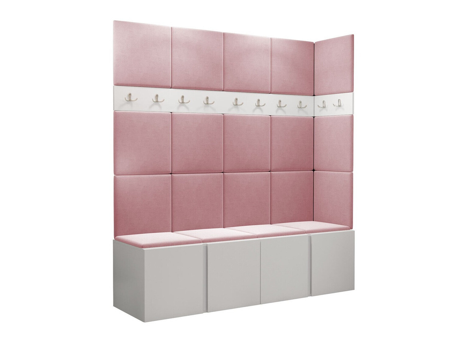 Σετ διαδρόμου Pinis II (Άσπρο)