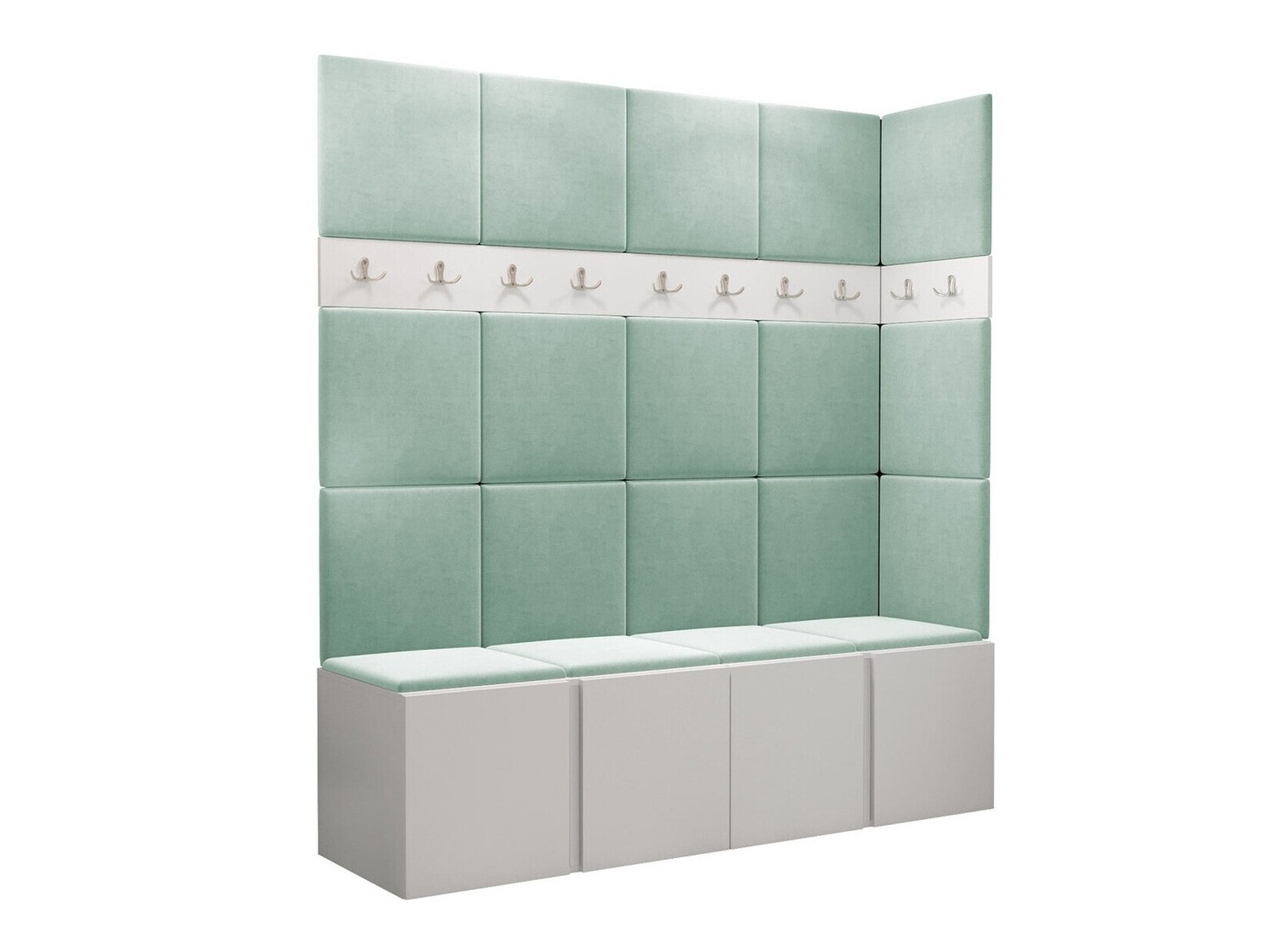 Σετ διαδρόμου Pinis II (Άσπρο)