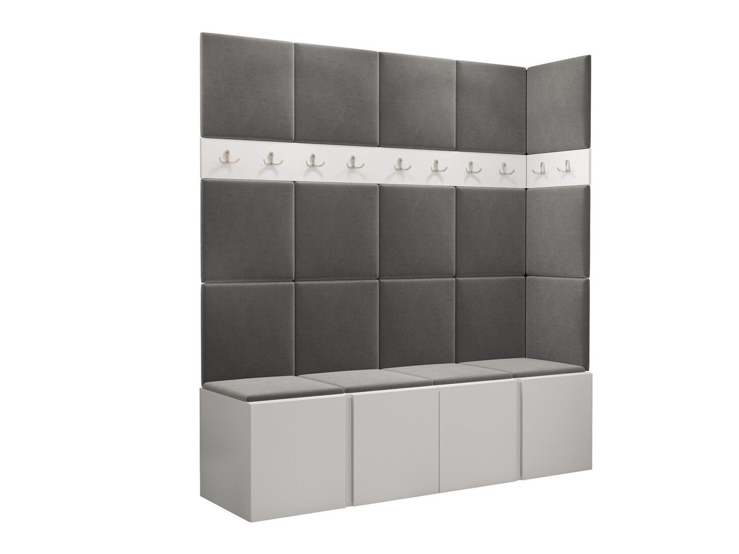 Σετ διαδρόμου Pinis II (Άσπρο)