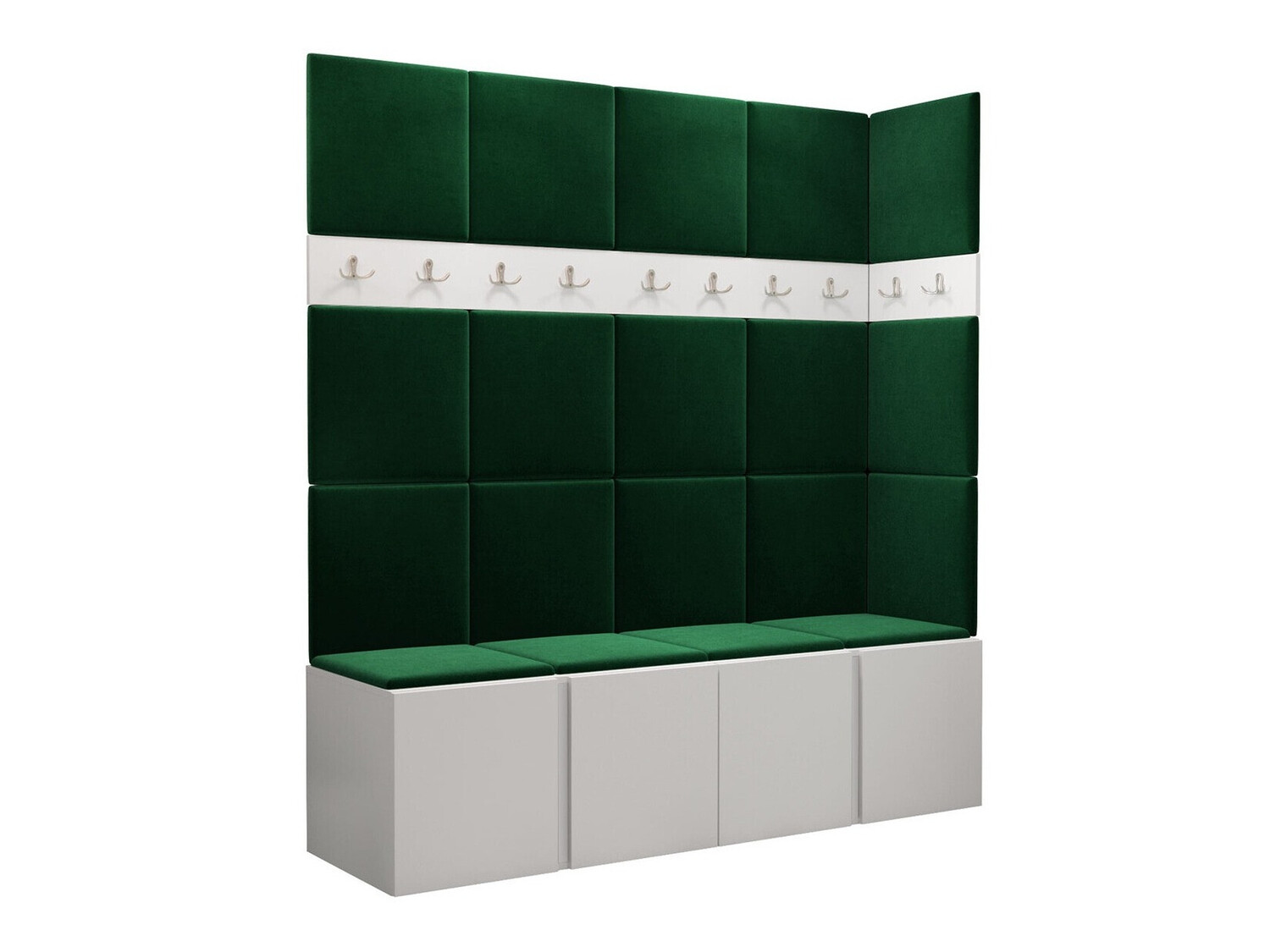 Σετ διαδρόμου Pinis II (Άσπρο)