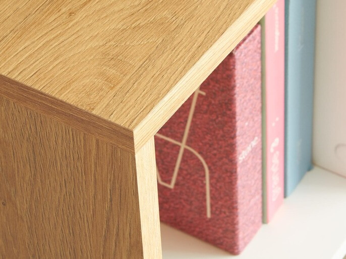 Γραφείο Houston 826 (Άσπρο + Χρυσή βελανιδιά)