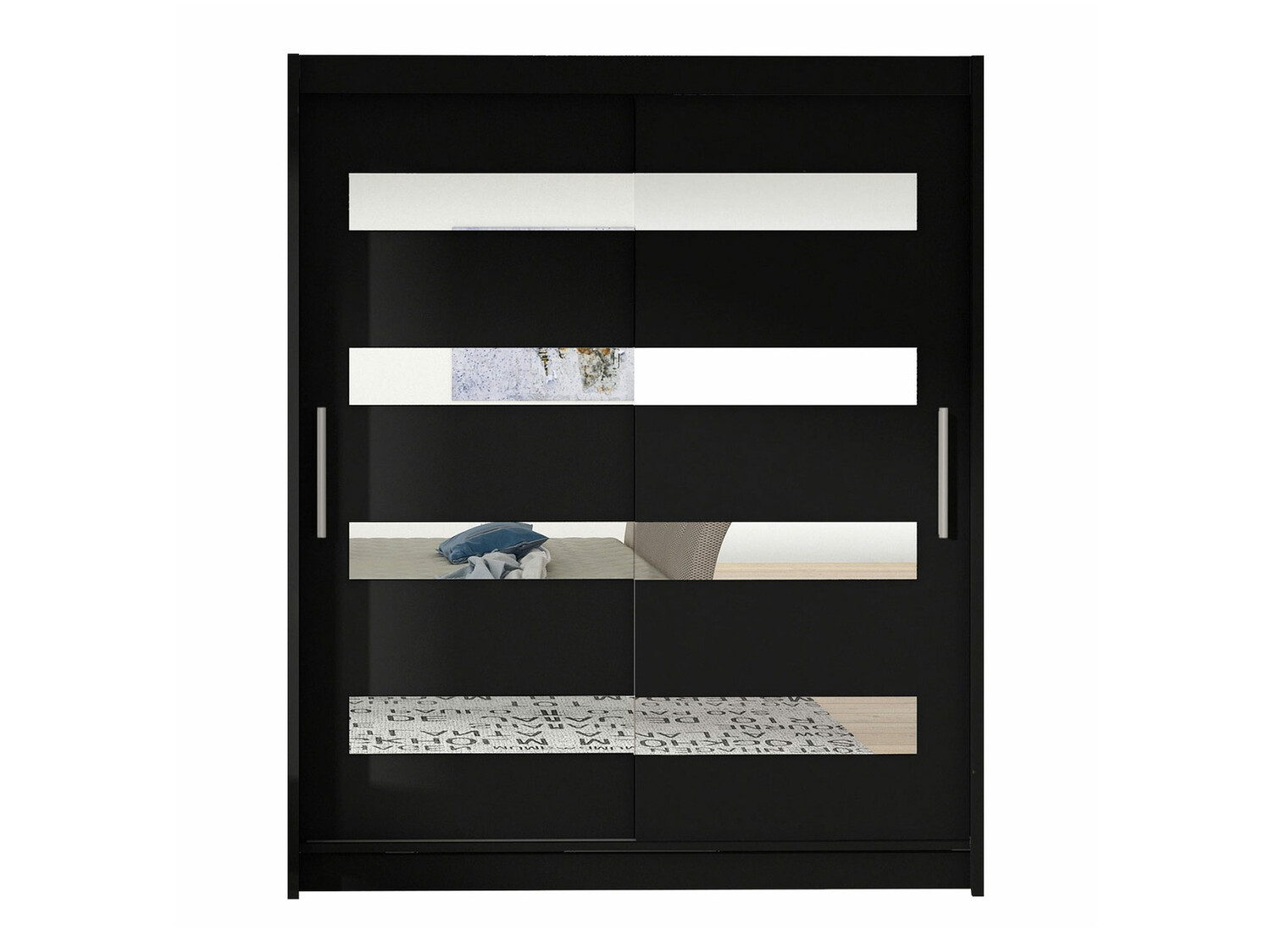 Ντουλάπα Closico Camera XIII (Μαύρο)