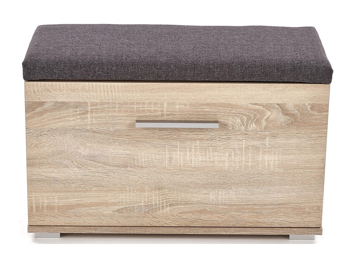 Shoe cabinet Cirveso 117 (Sonoma oak + Grey)