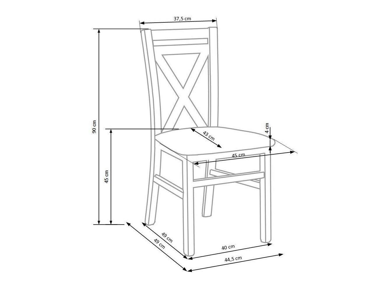 Chair Houston 259 (White)