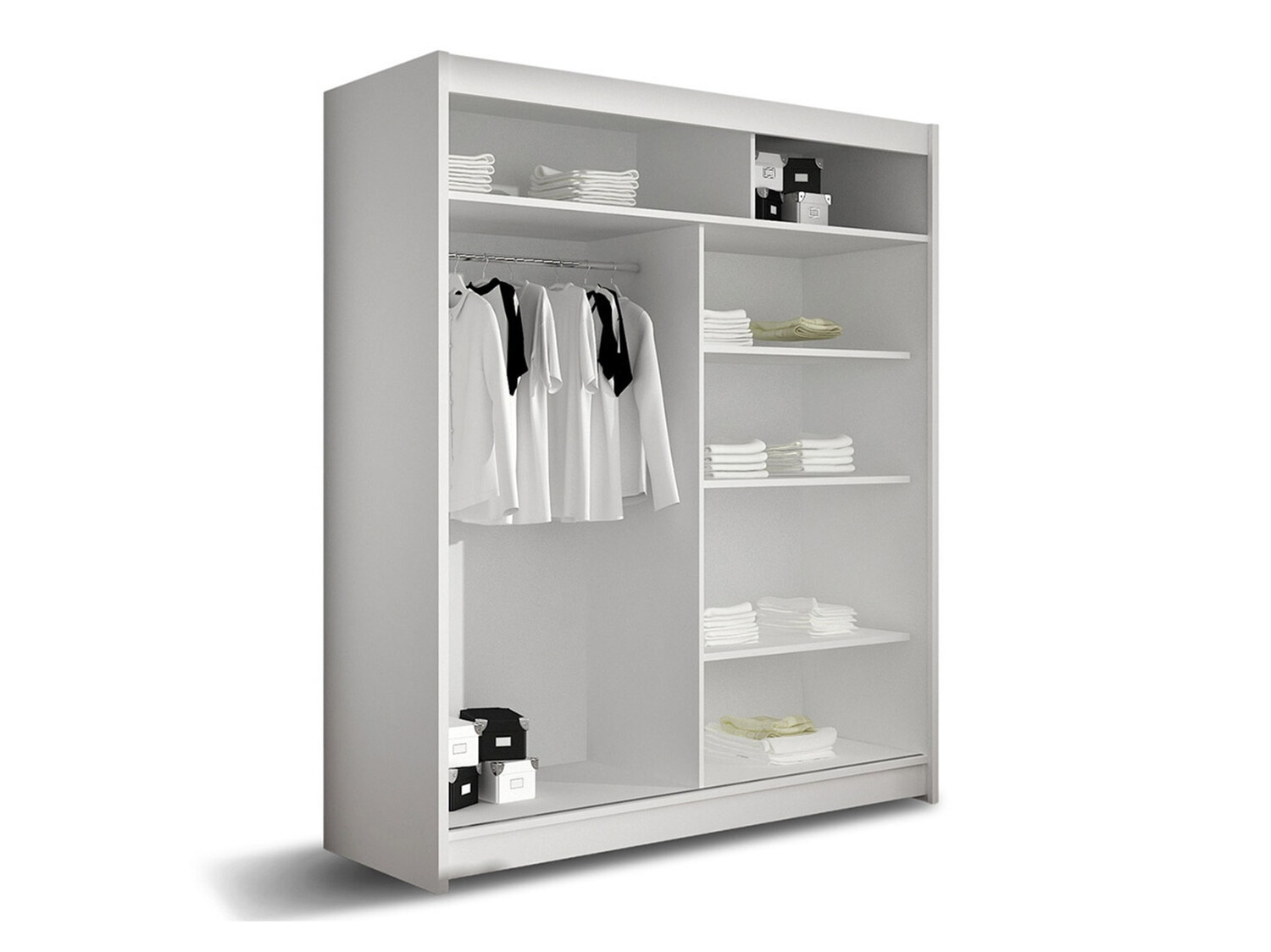 Ντουλάπα Closico Camera IV (Μαύρο)