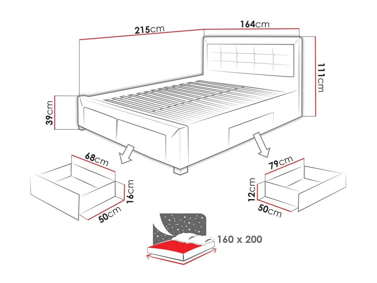 Bed Houston 309