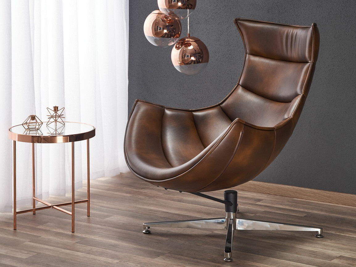 Πολυθρόνα Houston Laetus (Καφέ)