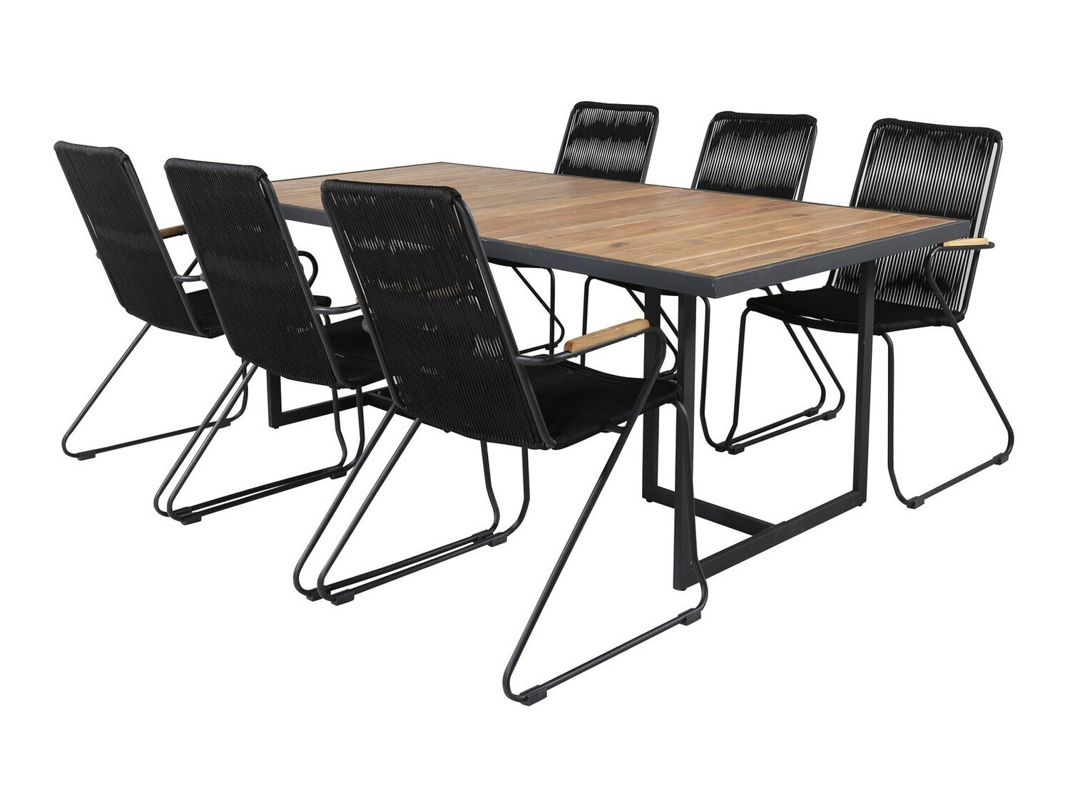 Table and chairs set Dallas 2913