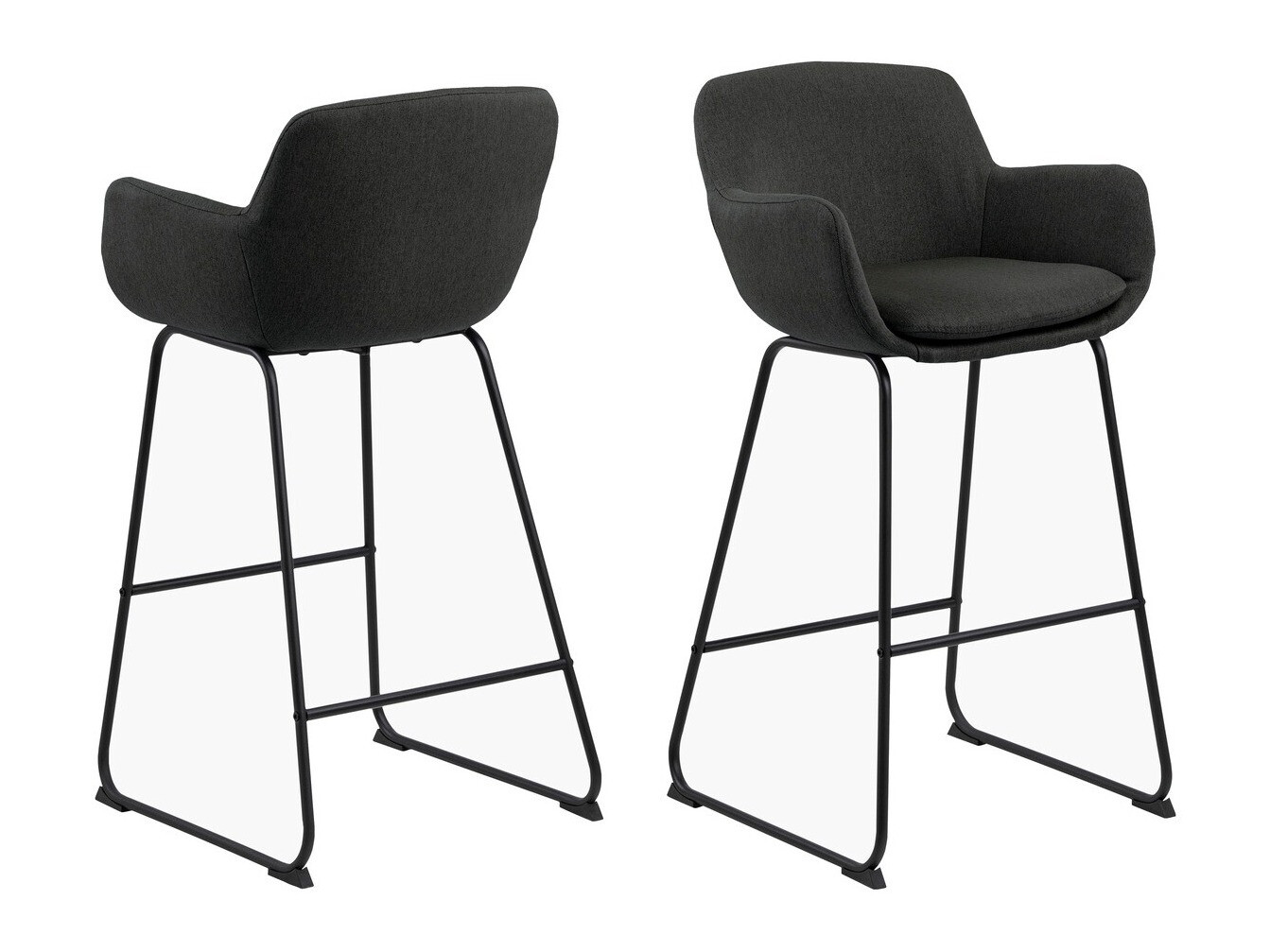 Bar stool Norsica 231 (Dark grey)