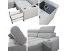 Γωνιακός Καναπές Pearland 111 (Uttario Velvet 2960)