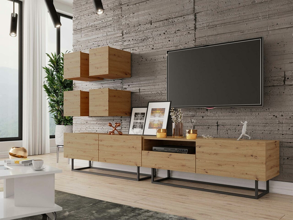 Living room set Lima D111 (Artisan oak)