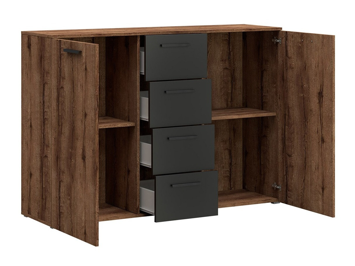 Συρταριέρα Levruvu 108 (Monastery δρυς + Μαύρο)