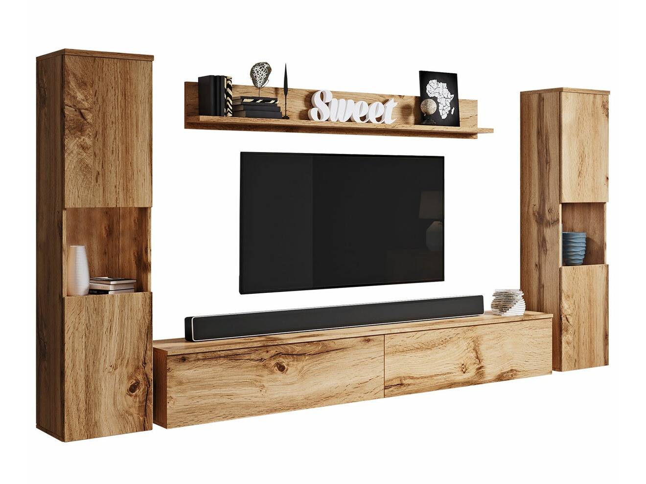 Living room set Sarasota 131 (Wotan Oak)