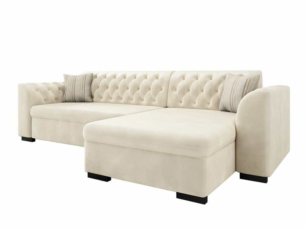 Γωνιακός καναπές Αγγλικού στυλ Comfivo 252 (Magic Velvet 2250 + Senegal 825)