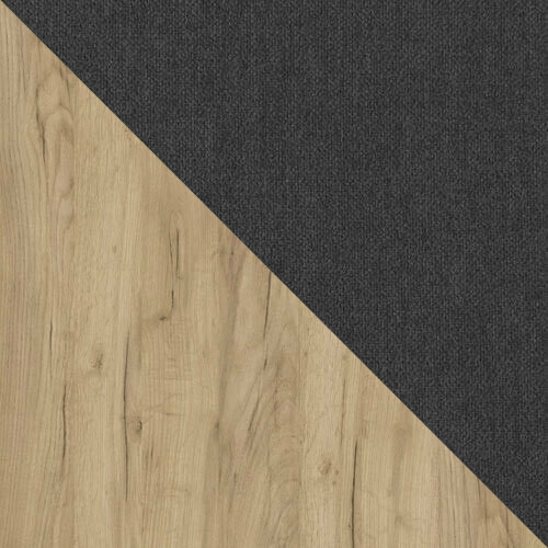 Κρεβάτι continental ComfiDream Miraena (Χρυσή βελανιδιά + Soro 97)