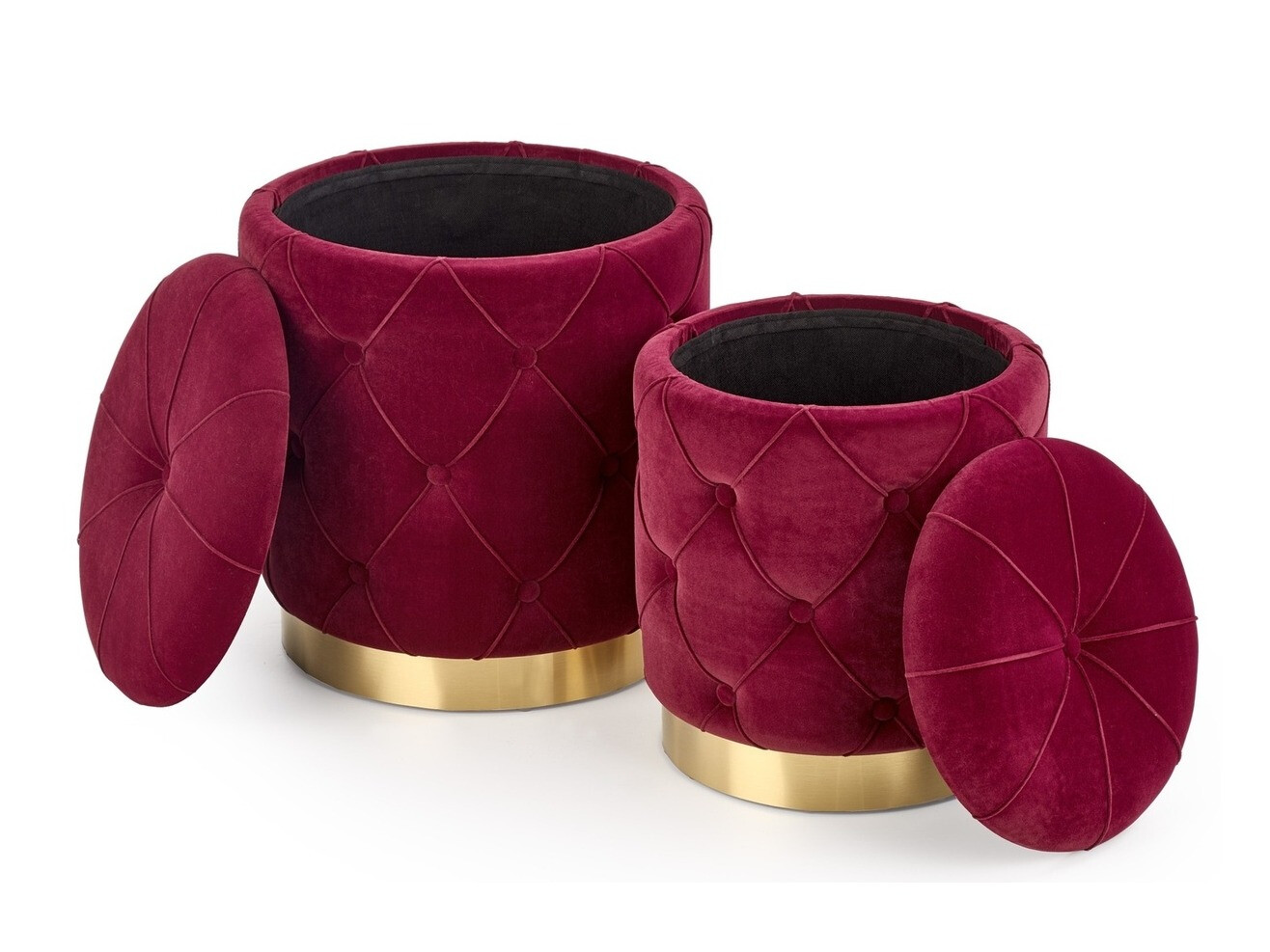 Ottoman set Houston 1154 (Bordeaux)
