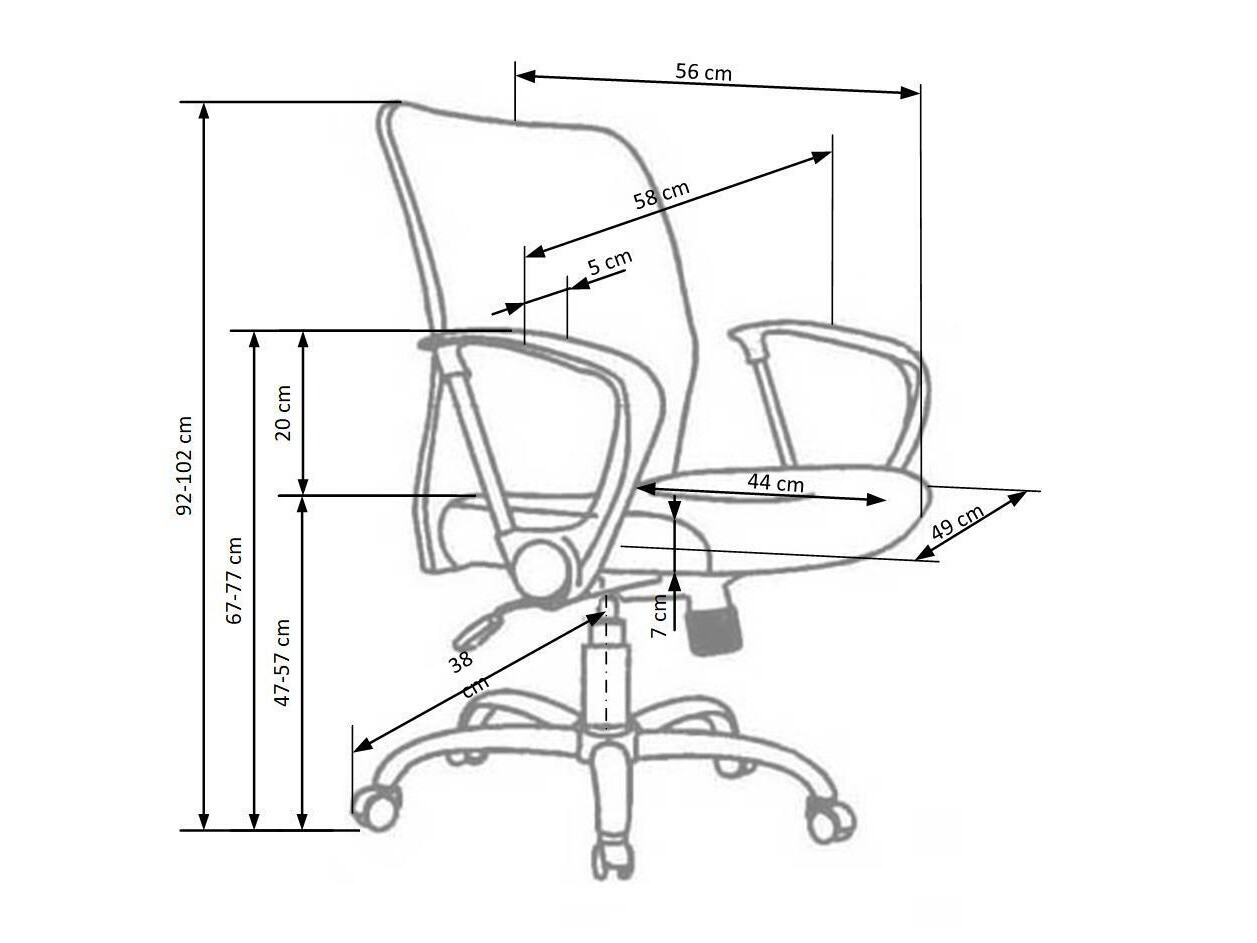 Office chair Houston 108 (Black)