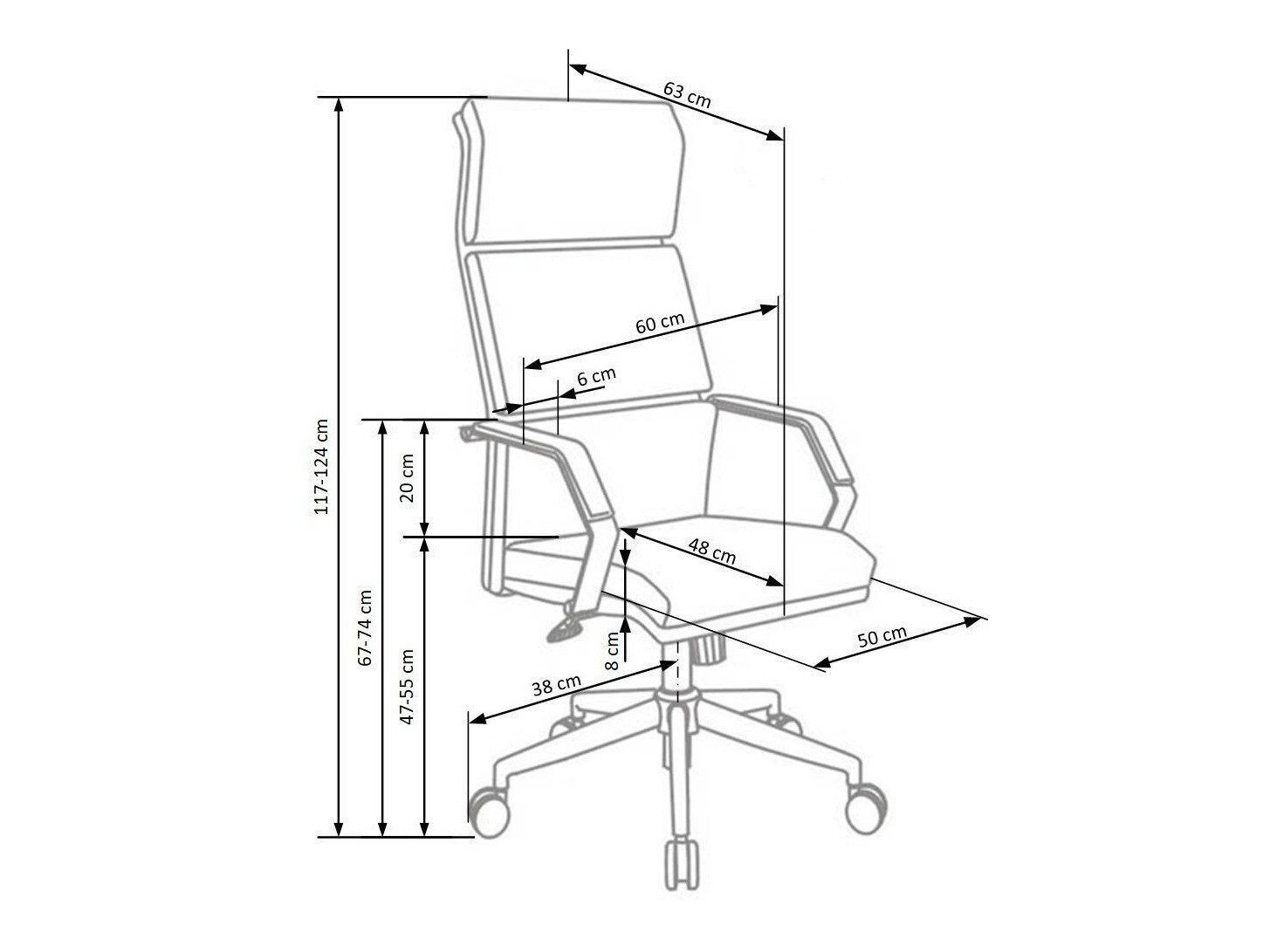 Office chair Houston 188