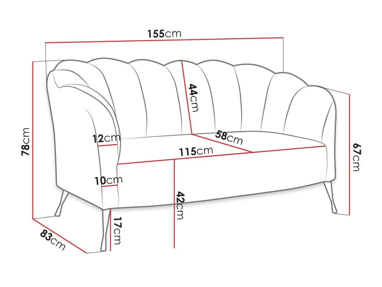 Sofa Providence 151 (Eureka 2121)