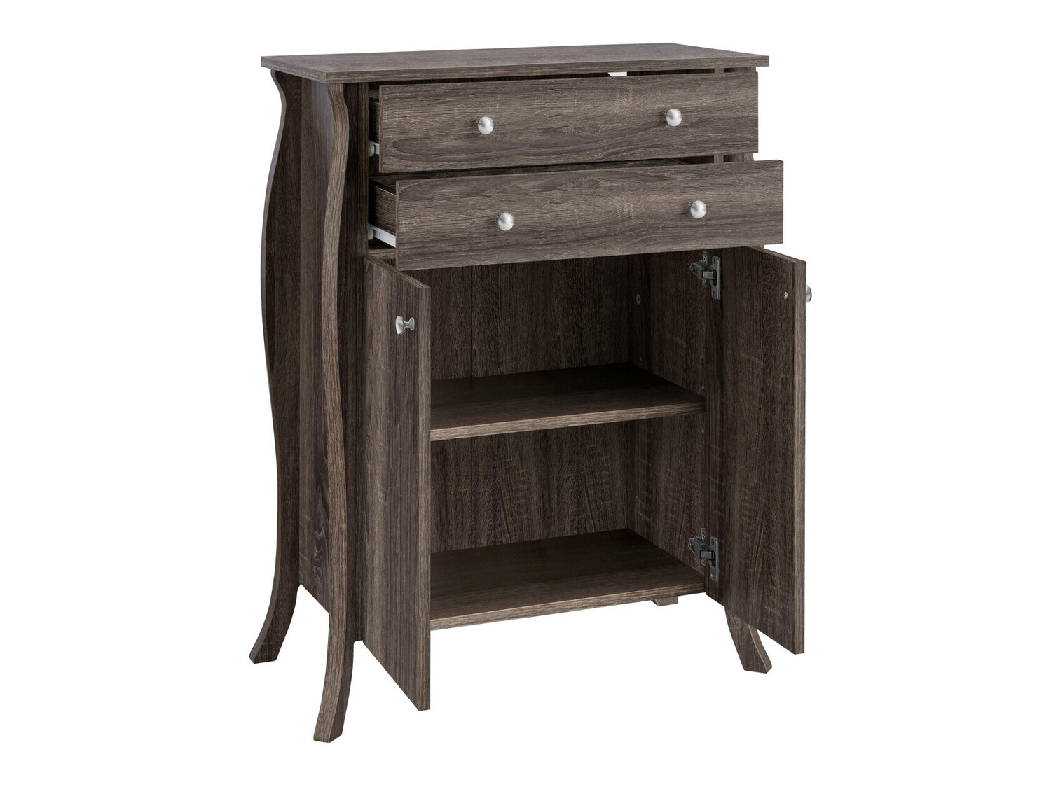 Όρθιο ντουλάπι μπάνιου Ophtole 103 (Γκρι δρυς)