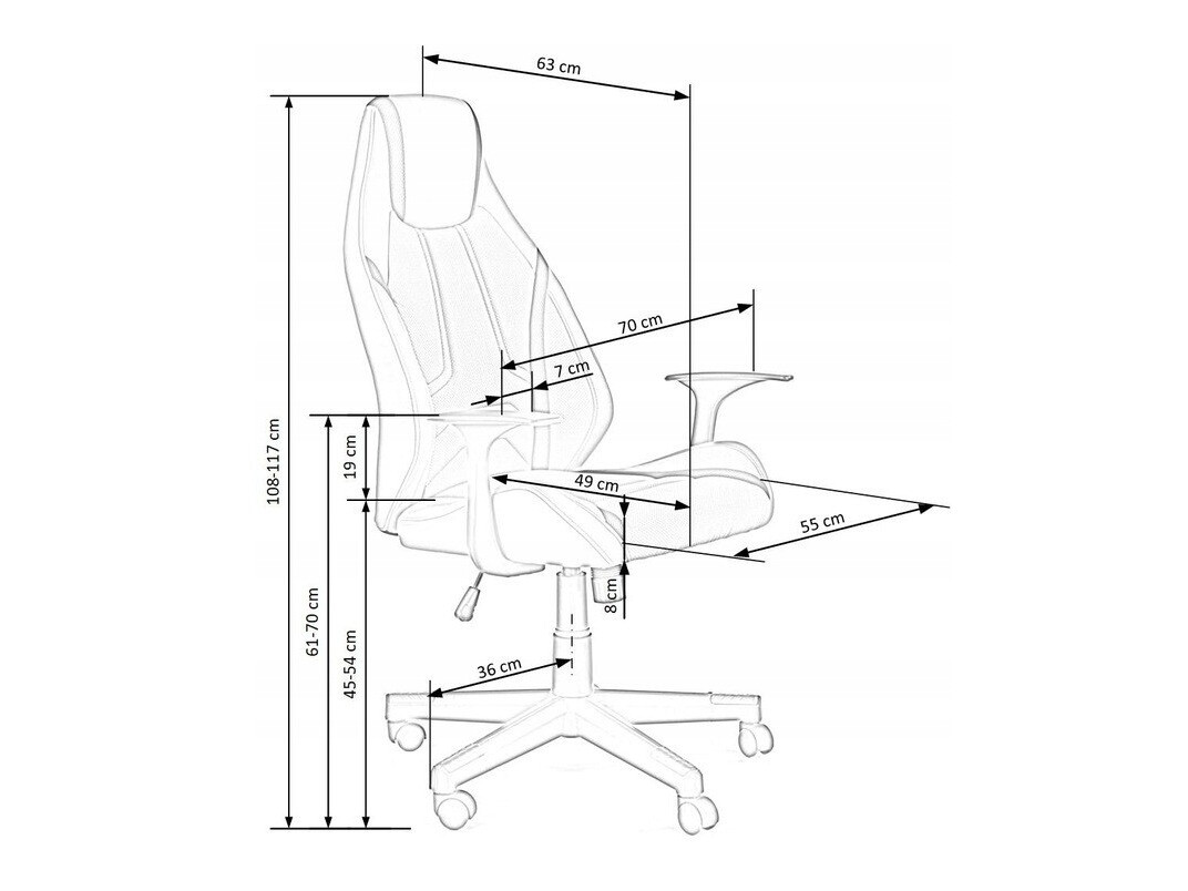 Office chair Houston 1200