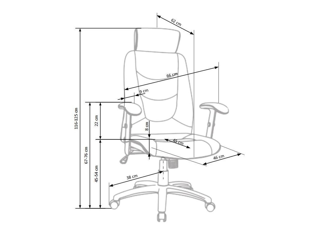 Office chair Houston 663
