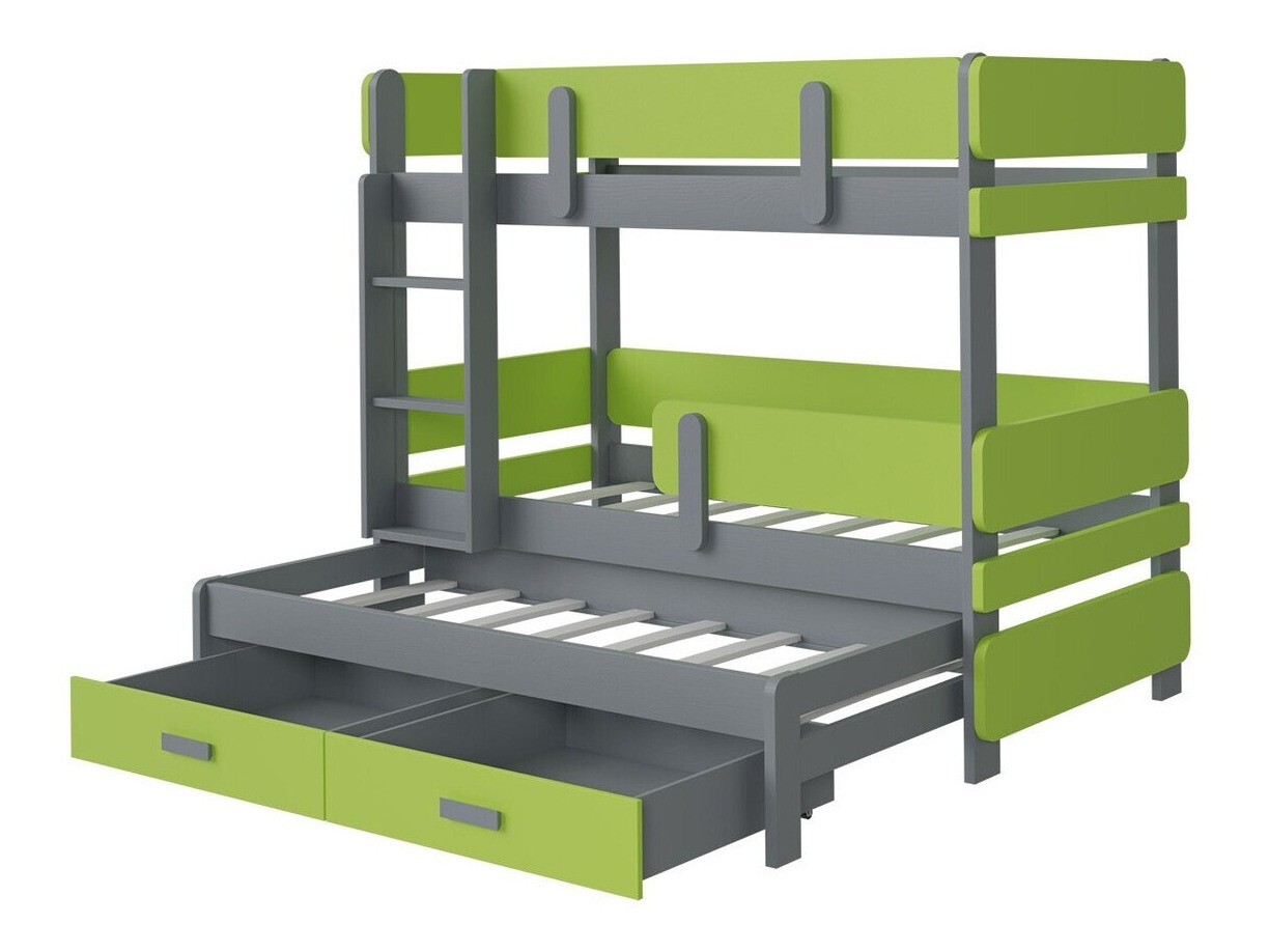 Bunk bed Henderson 145 (White + Oak)