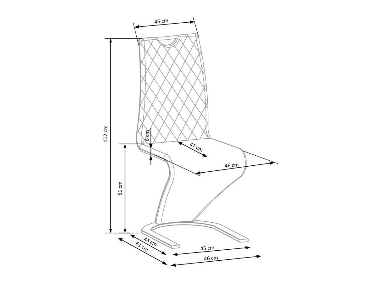 Καρέκλα Houston 928 (Κίτρινο)