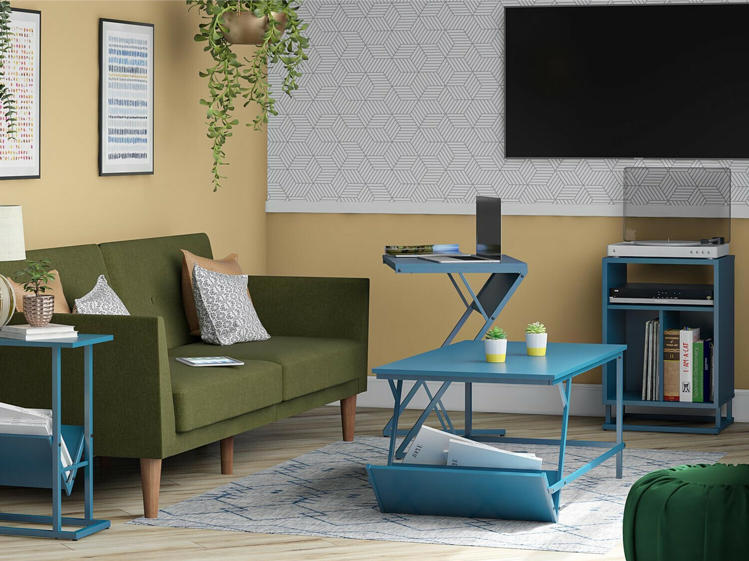 Γραφείο Novogratz 123 (Μπλε)